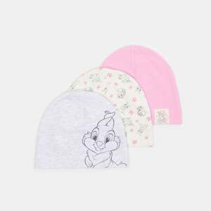 Sinsay - Súprava 3 čiapok beanie Disney - Viacfarebná