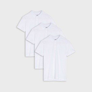 Sinsay - Súprava 3 tričiek - Biela