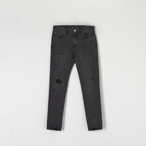 Sinsay - Skinny low waist džínsy - Čierna