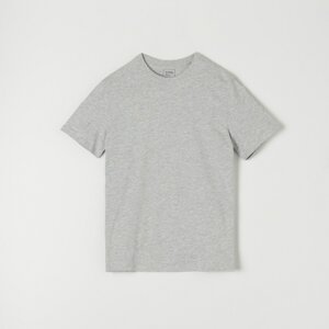 Sinsay - Basic tričko - Krémová
