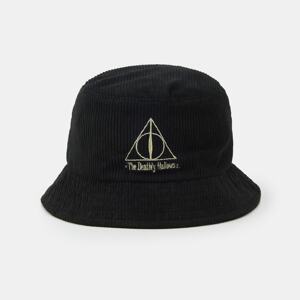 Sinsay - Klobúk typu bucket hat Harry Potter - Čierna