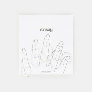 Sinsay - Súprava 9 prsteňov - Strieborná