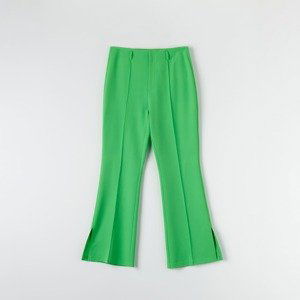 Sinsay - Elegantné nohavice - Zelená