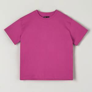 Sinsay - Bavlnené tričko - Purpurová