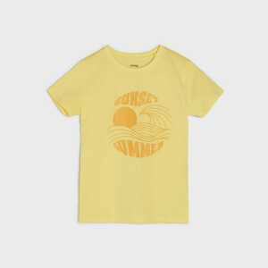 Sinsay - Tričko s potlačou - Žltá