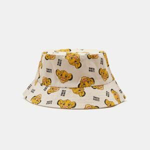 Sinsay - Klobúk typu bucket hat Lion King - Krémová