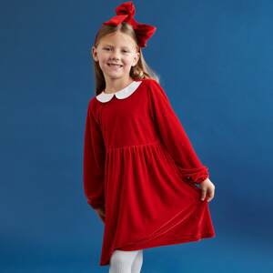 Sinsay - Riasené šaty - Červená