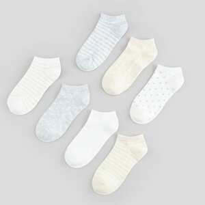 Sinsay - Súprava 7 párov bavlnených ponožiek - Viacfarebná