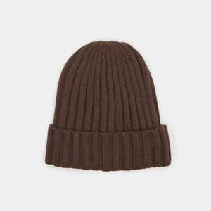 Sinsay - Čiapka beanie - Hnědá