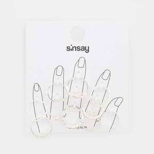 Sinsay - Súprava 11 prsteňov - Strieborná