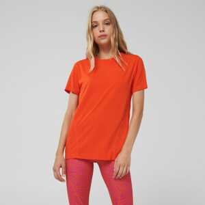 Sinsay - Športové tričko Gym Hard - Oranžová