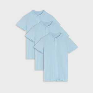 Sinsay - Súprava 3 tričiek - Modrá