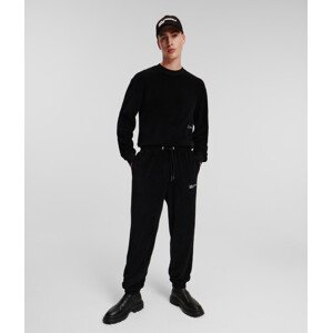 Tepláky Karl Lagerfeld Jeans Klj Relaxed Toweling Sweatpant Black