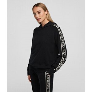 Mikina Karl Lagerfeld Unisex Cashmere Hoodie Čierna M