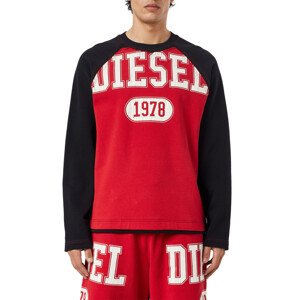 Mikina Diesel S-Raglen Sweat-Shirt Čierna M