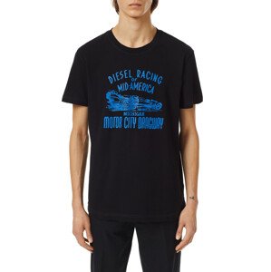 Tričko Diesel T-Diegor-C6 T-Shirt Čierna M