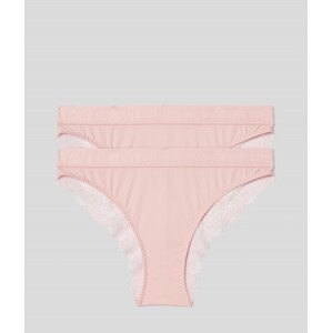 Spodná Bielizeň Karl Lagerfeld Lace Brief Set 2-Pack Ružová L