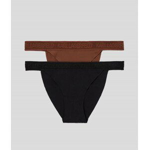 Spodná Bielizeň Karl Lagerfeld Ultralight Logo Brief Set 2-Pack Čierna Xl