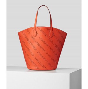 Kabelka Karl Lagerfeld K/Punched Logo Xl Large Tote Oranžová None