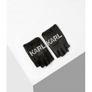 Rukavice Karl Lagerfeld K/Signature Whip Glove Čierna L