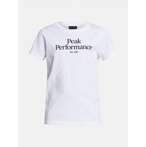 Tričko Peak Performance Jr Original Tee Biela 130