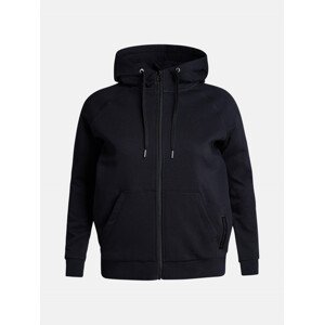 Mikina Peak Performance W Ease Zip Hood Čierna Xs