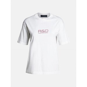 Tričko Peak Performance W R&D Scale Print T-Shirt Biela Xs