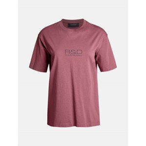 Tričko Peak Performance W R&D Scale Print T-Shirt Ružová M