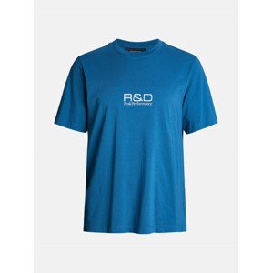 Tričko Peak Performance M R&D Scale Print T-Shirt Modrá L