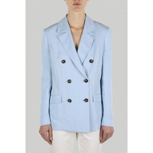 Sako Trussardi Blazer Linen Modrá 46