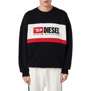 Mikina Diesel S-Treapy-Division Sweat-Shirt Čierna M