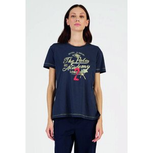 Tričko La Martina Woman T-Shirt S/S Jersey Modrá 1