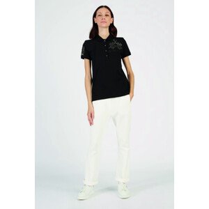 Tepláky La Martina Woman Pants Peached Interlock Biela 3