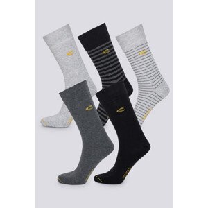 Ponožky Camel Active Men Socks 5Er Čierna 39/42