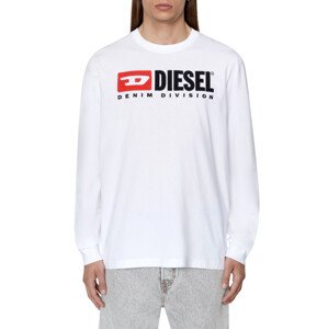 Tričko Diesel T-Just-Ls-Div T-Shirt Biela Xxxl