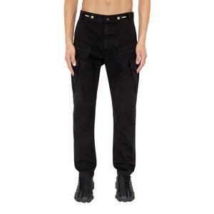 Nohavice Diesel P-Joffe Trousers Čierna 34