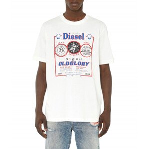 Tričko Diesel T-Just-E36 T-Shirt Biela L