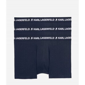 Spodná Bielizeň Karl Lagerfeld Logo Trunk Set 3-Pack Modrá S