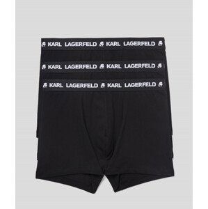 Spodná Bielizeň Karl Lagerfeld Logo Trunk Set 3-Pack Čierna S