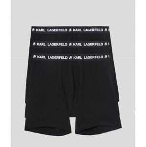 Spodná Bielizeň Karl Lagerfeld Logo Boxer Set 3-Pack Čierna S