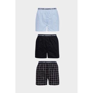 Spodná Bielizeň Karl Lagerfeld Woven Boxer Shorts 3-Pack Rôznofarebná S