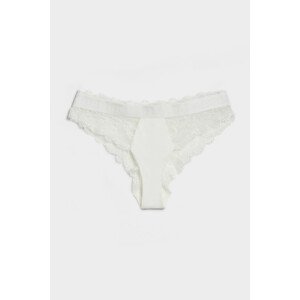 Spodná Bielizeň Karl Lagerfeld Tailored Lace Bikini Brief Biela L