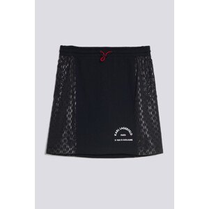 Sukňa Karl Lagerfeld Athleisure Skirt Čierna Xs