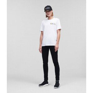 Tričko Karl Lagerfeld Unisex K/Pride Circle T-Shirt Biela Xs