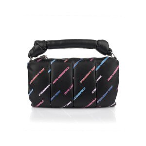 Kabelka Karl Lagerfeld K/Knotted Print Sm Sb Čierna None