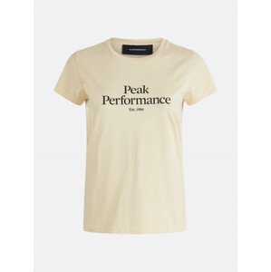 Tričko Peak Performance W Original Tee Hnedá M