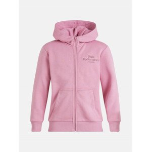 Mikina Peak Performance Jr Original Zip Hood Ružová 140