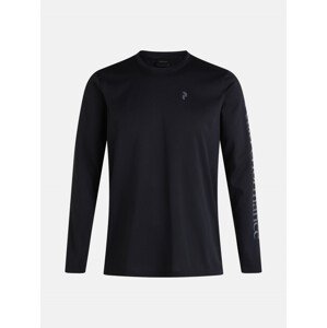 Tričko Peak Performance M Alum Light Long Sleeve Čierna S