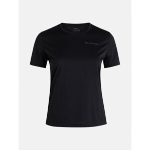 Tričko Peak Performance W Alum Light Short Sleeve Čierna Xs