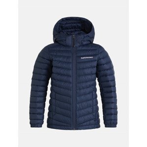 Bunda Peak Performance Jr Frost Down Hood Jacket Modrá 130